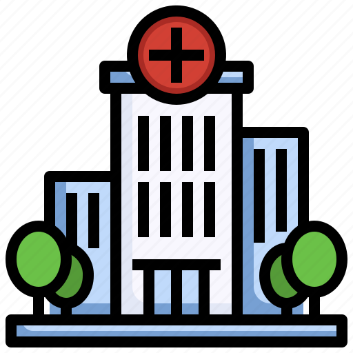 Hospital, building, city, urban, architecture icon - Download on Iconfinder
