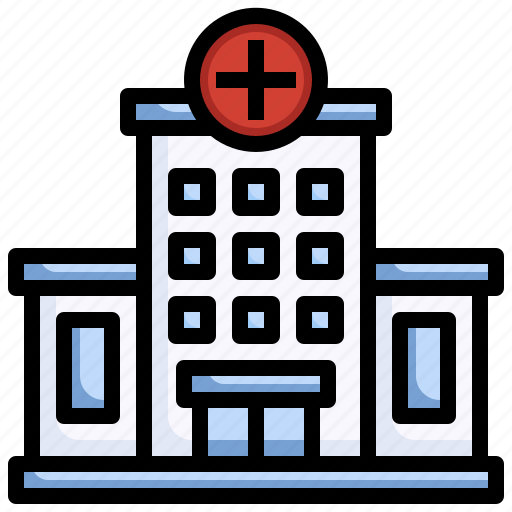 Hospital, building, healthcare, buildings, clinic icon - Download on Iconfinder