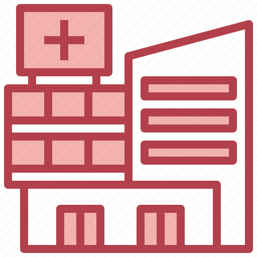 Hospital, building, healthcare, medical, buildings, architectonic icon - Download on Iconfinder