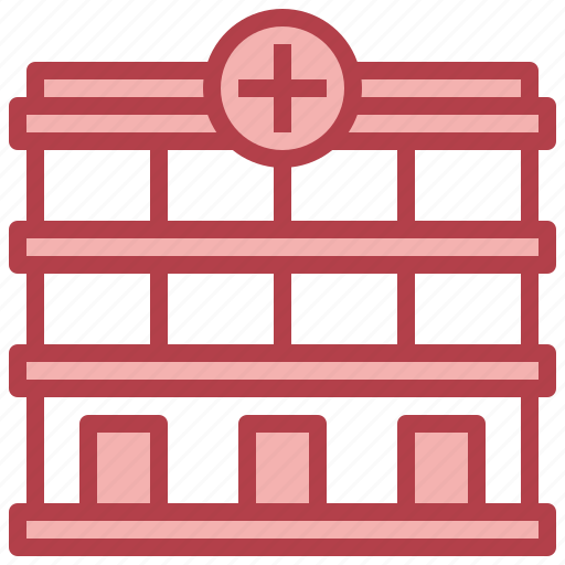 Hospital, building, medical, architectonic, city, hodpital icon - Download on Iconfinder