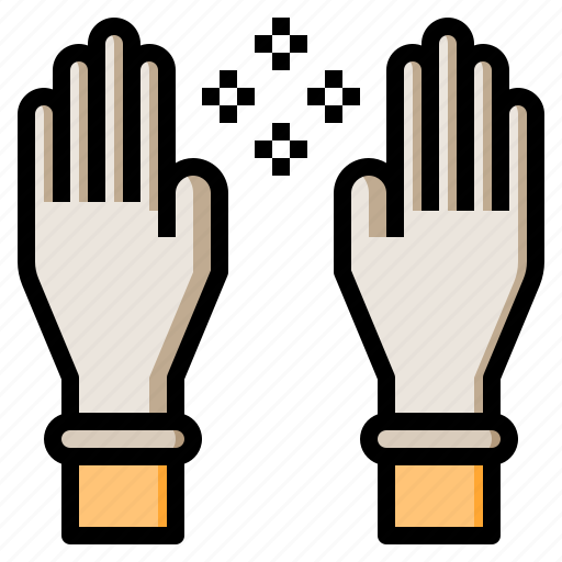 Disposable, glove, gloves, hand, medical icon - Download on Iconfinder