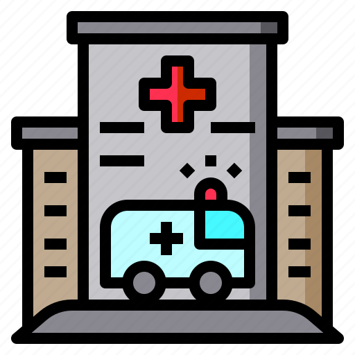 Ambulance, hospital, infirmary, sanatorium, service icon - Download on Iconfinder