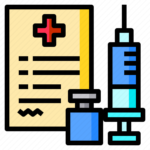 Command, hypodermic, injection, report, syringe icon - Download on Iconfinder