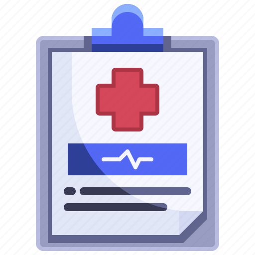 Clinic, clipboard, health, history, medical, patient, report icon - Download on Iconfinder