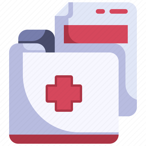 Data, files, folder, hospital, medical, report, storage icon - Download on Iconfinder