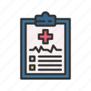 medical report, documents, papers, reports, notes, records, checklist, healthcare