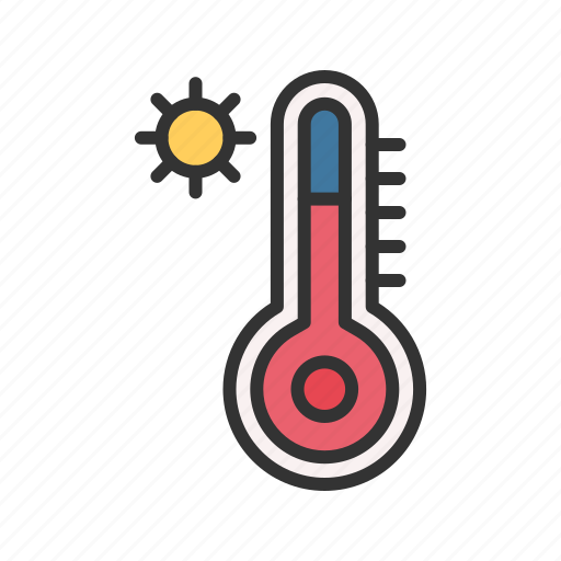 Thermometer, temperature, fever, heat, warm, medical, healthcare icon - Download on Iconfinder