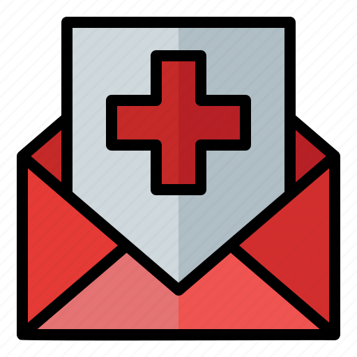 Certificate, healthcare, hospital, mail, medical icon - Download on Iconfinder