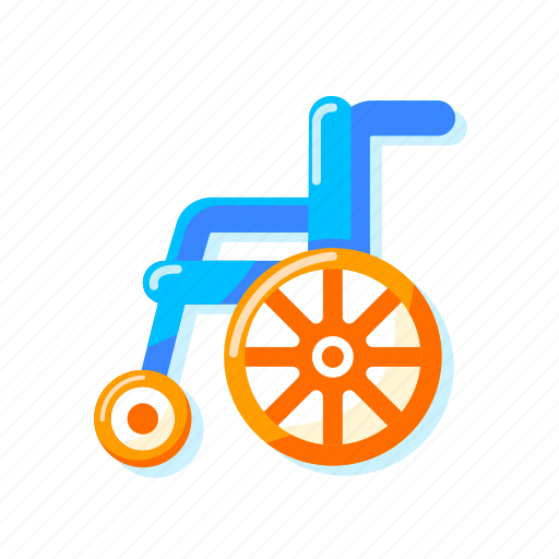 Wheel chair, disabled, patient, healthcare, medical, emergency, hospital icon - Download on Iconfinder