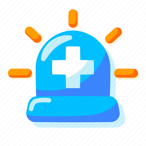 Siren, hospital, clinic, ambulance, pharmacy, emergency, healthcare icon - Download on Iconfinder
