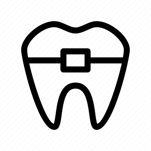 Braces, doctor, hospital, medical, medicine, tooth icon - Download on Iconfinder