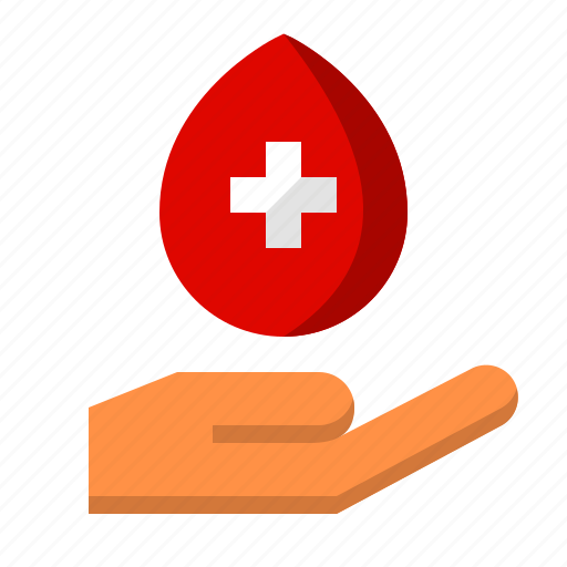 Blood, care, donation, donor, drip, give, hand icon - Download on Iconfinder