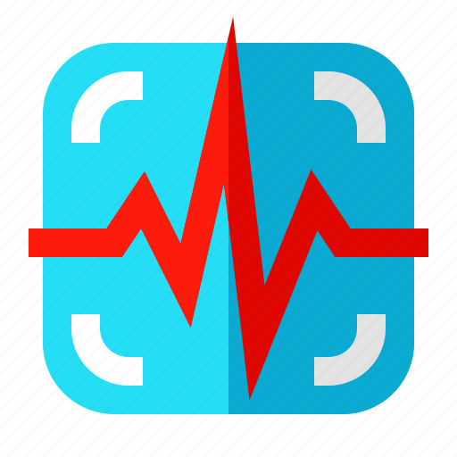 Cardiogram, ekg, heartbeat, medical, monitor, rate, report icon - Download on Iconfinder
