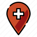 hospital location, hospital map, hospital pin, placemaps