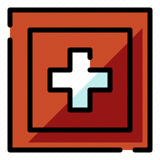 Hospital, hospital sign, medical, medical sign icon - Download on Iconfinder