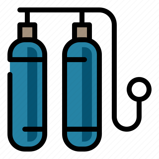Gas, oxygen, oxygen cylinder, oxygen tank icon - Download on Iconfinder