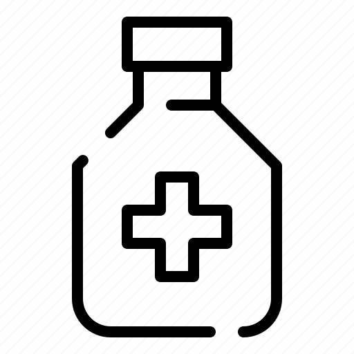 Medicine, medicine bottle, pharmacy, syrup icon - Download on Iconfinder