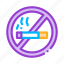 forbidden, no, smoking 