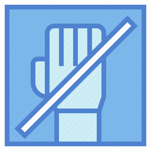 Do, not, prohibition, security, touch icon - Download on Iconfinder
