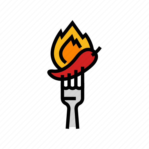 Spicy, food, hot, fire, lable, flame icon - Download on Iconfinder