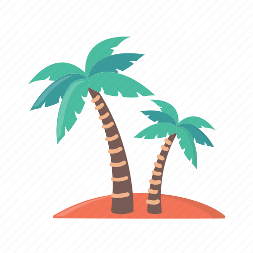 Beach, coconut, island, palm tree, palms, palmtree, tropical icon - Download on Iconfinder