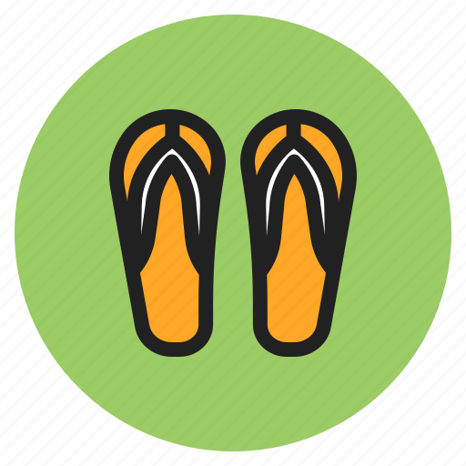Beach, flops, footwear, hot, necessities, sandals, summer icon - Download on Iconfinder