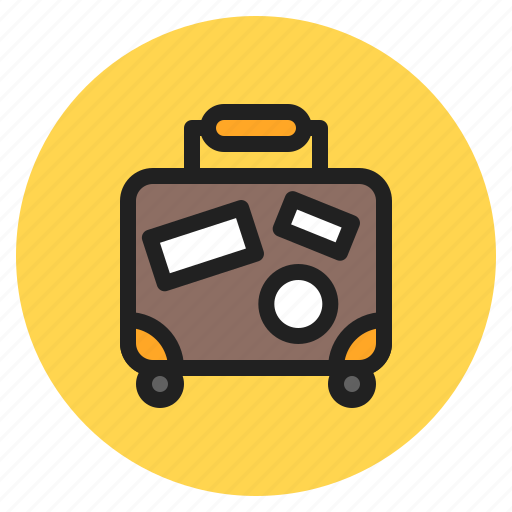 Carryon, hot, luggage, necessities, summer, travel, traveling icon - Download on Iconfinder