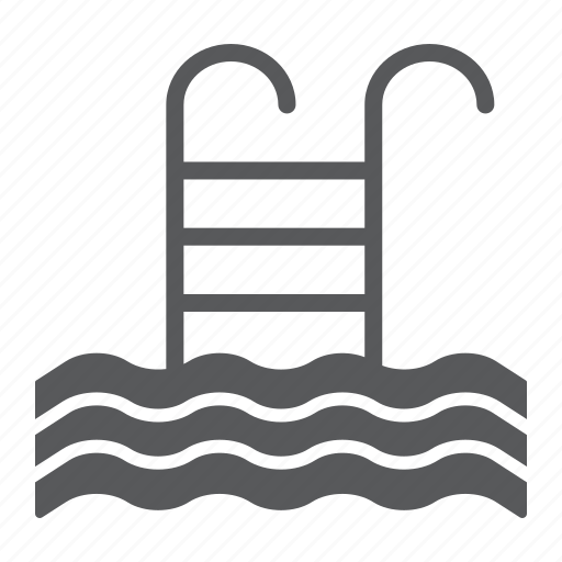 Fitness, ladder, pool, sport, swim, water icon - Download on Iconfinder