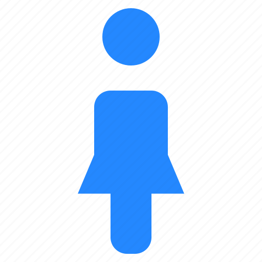 Public, restroom, toilet, wc, women icon - Download on Iconfinder