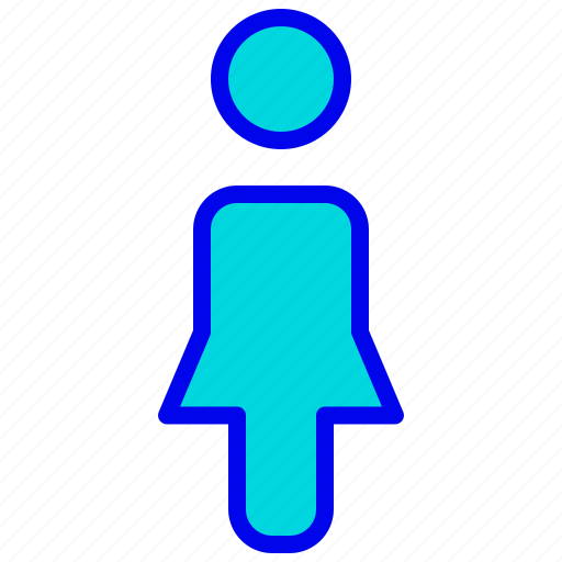 Public, restroom, toilet, wc, women icon - Download on Iconfinder