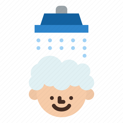 Cleaning, hair, shower, wash icon - Download on Iconfinder