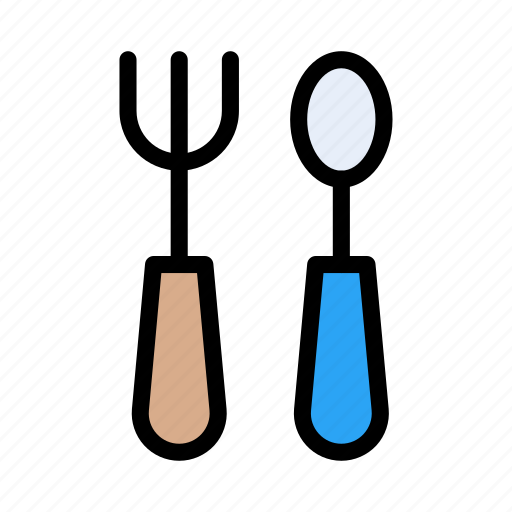 Fork, kitchen, restaurant, spoon, utensils icon - Download on Iconfinder