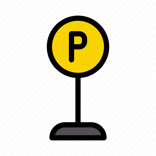 Banner, board, hotel, parked, sign icon - Download on Iconfinder