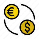 currency, dollar, exchange, money, transfer