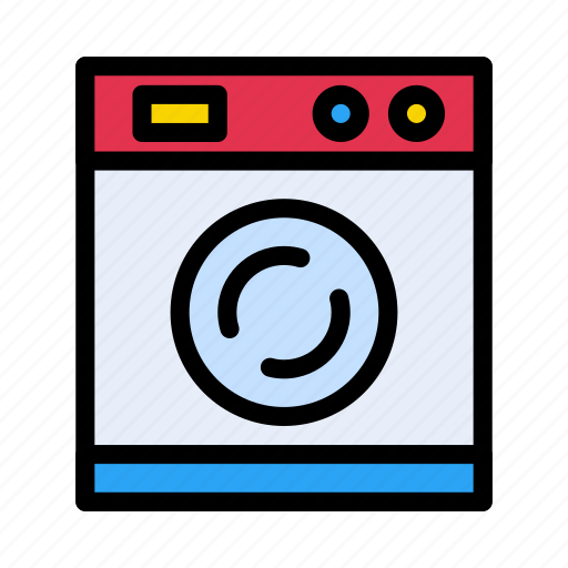 Appliances, electronics, hotel, machine, washing icon - Download on Iconfinder