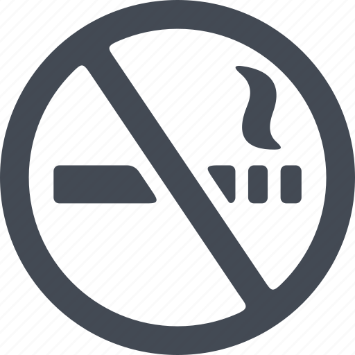 Hotel, prohibition sign, no smoking, service icon - Download on Iconfinder