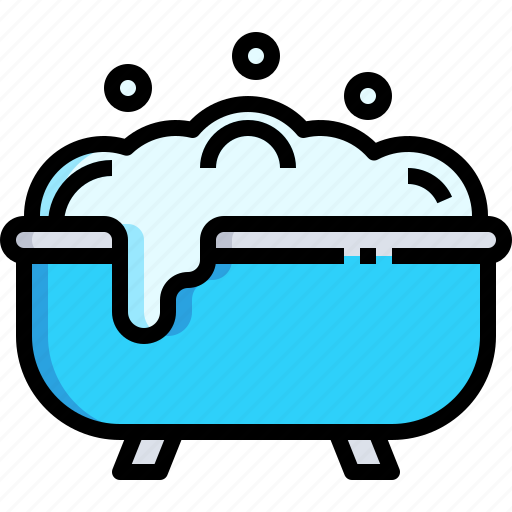 Bathroom, water, shower, things, bathtub, house icon - Download on Iconfinder
