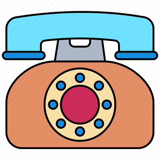Telephone, phone, communication, call icon - Download on Iconfinder