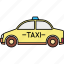 taxi, car, transport, vehicle 