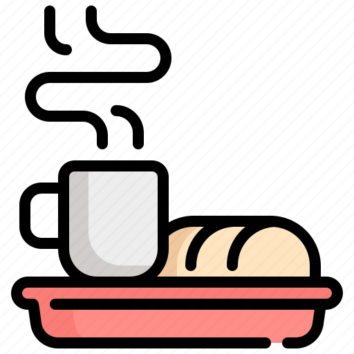 Breakfast, meal, meals, bacon, dish, fast, food icon - Download on Iconfinder