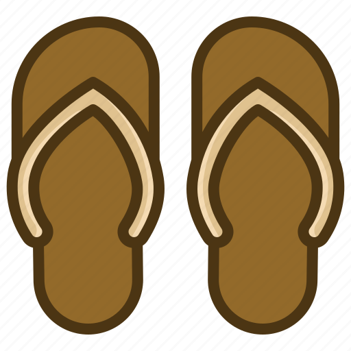 Sandals, slipper, footwear, flop, flip flops icon - Download on Iconfinder