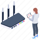 internet device, wifi router, modem, router, network router 