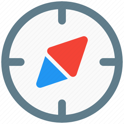 Compass, navigation, direction, pin, location, hotel icon - Download on Iconfinder