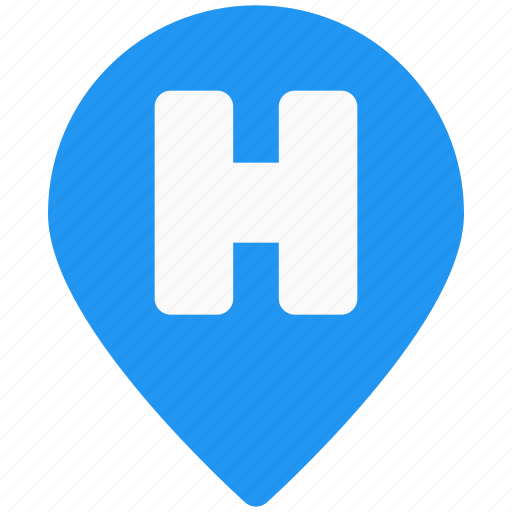 Location, hotel, marker, navigation, map, pin icon - Download on Iconfinder