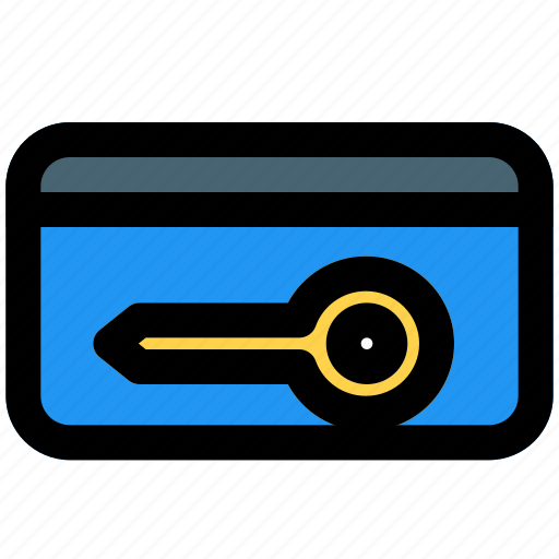Key, card, hotel, access, room, vacation, holiday icon - Download on Iconfinder