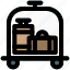 luggage, cart, hotel, trolley, bags, vacation, holiday 