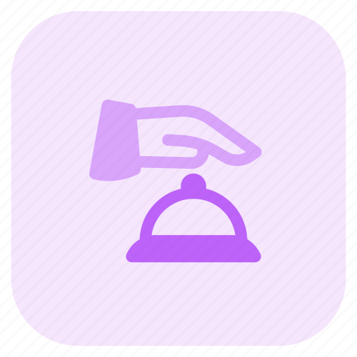 Bell, hotel, front desk, service, help, facility icon - Download on Iconfinder