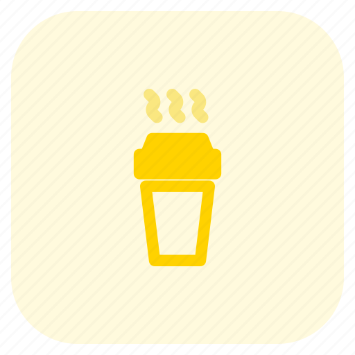 Coffee, hotel, cup, beverage, takeaway, disposable, hot icon - Download on Iconfinder