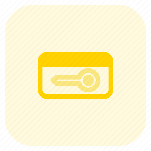 Key, card, hotel, room, bedroom, access, travel icon - Download on Iconfinder