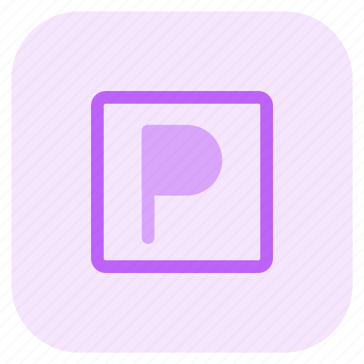 Parking, sign, hotel, vehicle, automobile, facility icon - Download on Iconfinder